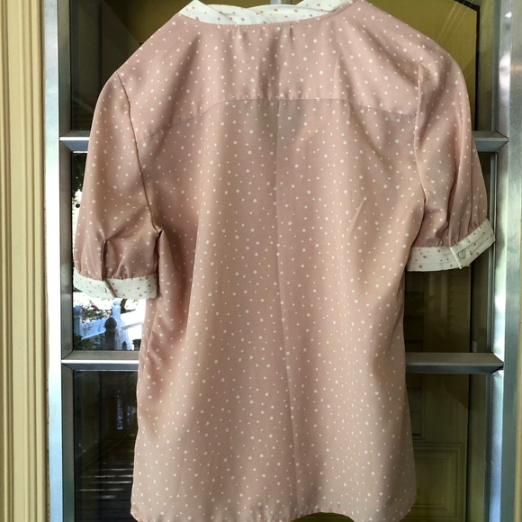 JASON WU FOR TARGET TIE NECK POLKA DOT BLOUSE. - Picture 13 of 16